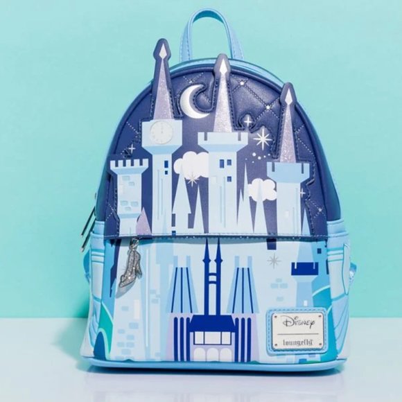 Loungefly Cinderella Castle Glow Mini Backpack main image 2